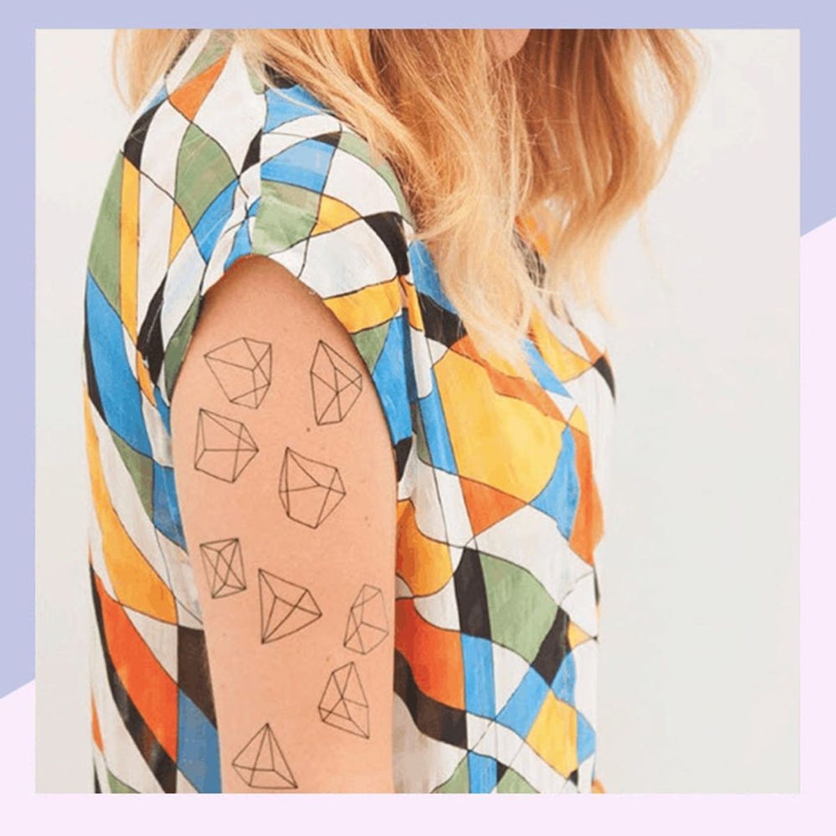 9 Geometric Tattoos Minimalist Gals Will Love