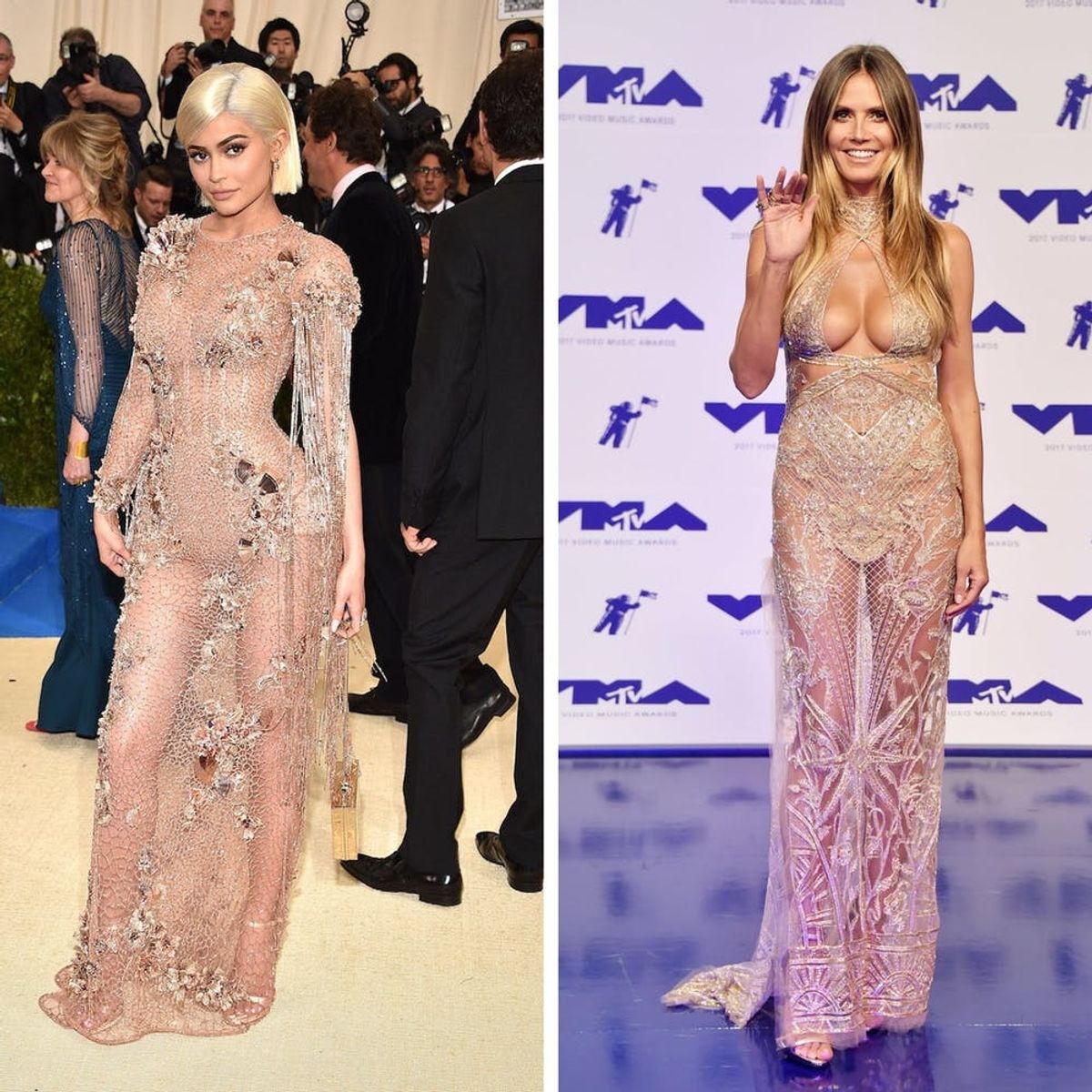The Most Naked Outfits of 2017