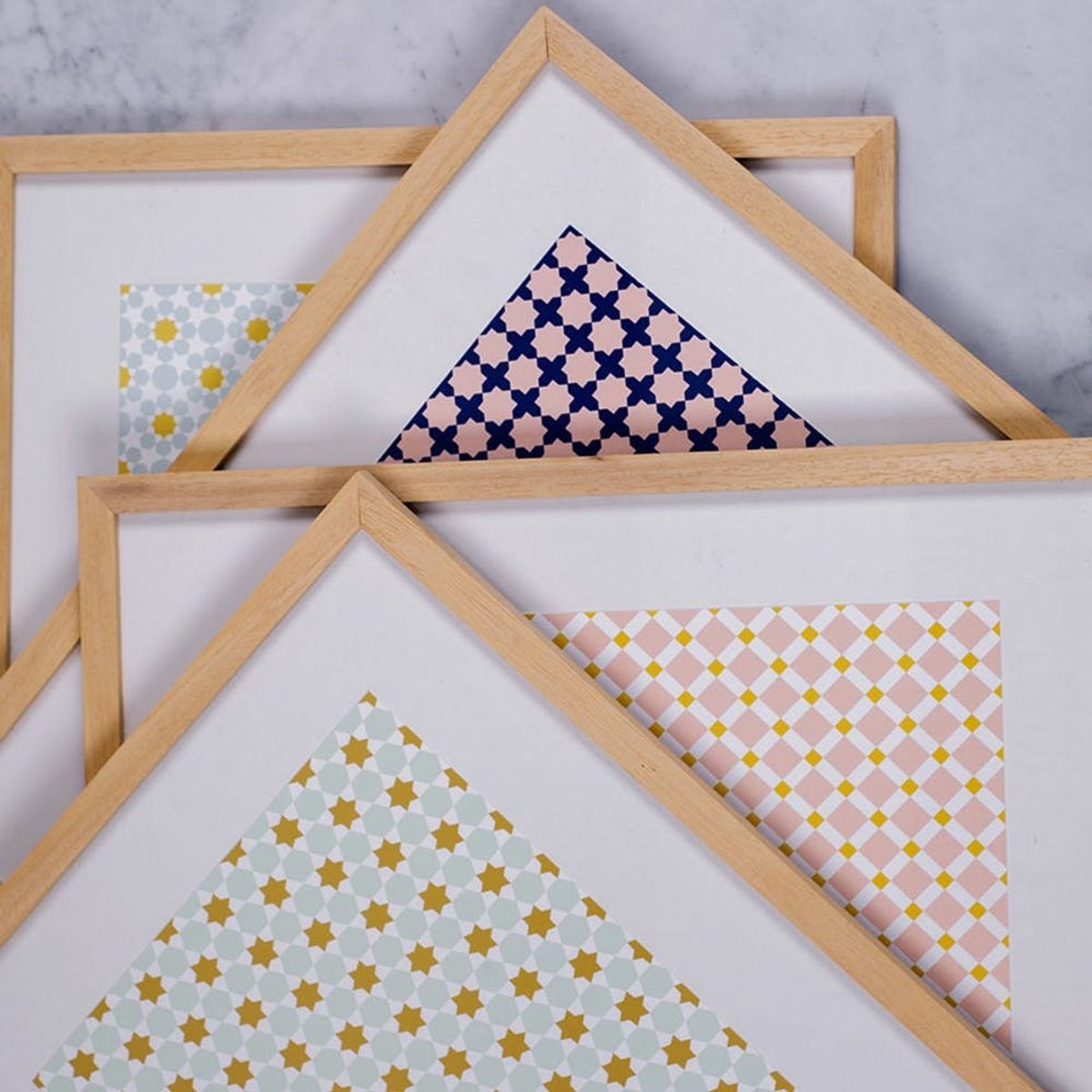 These Moroccan Tile-Inspired Prints Are Exactly What Your Gallery Wall Is Missing
