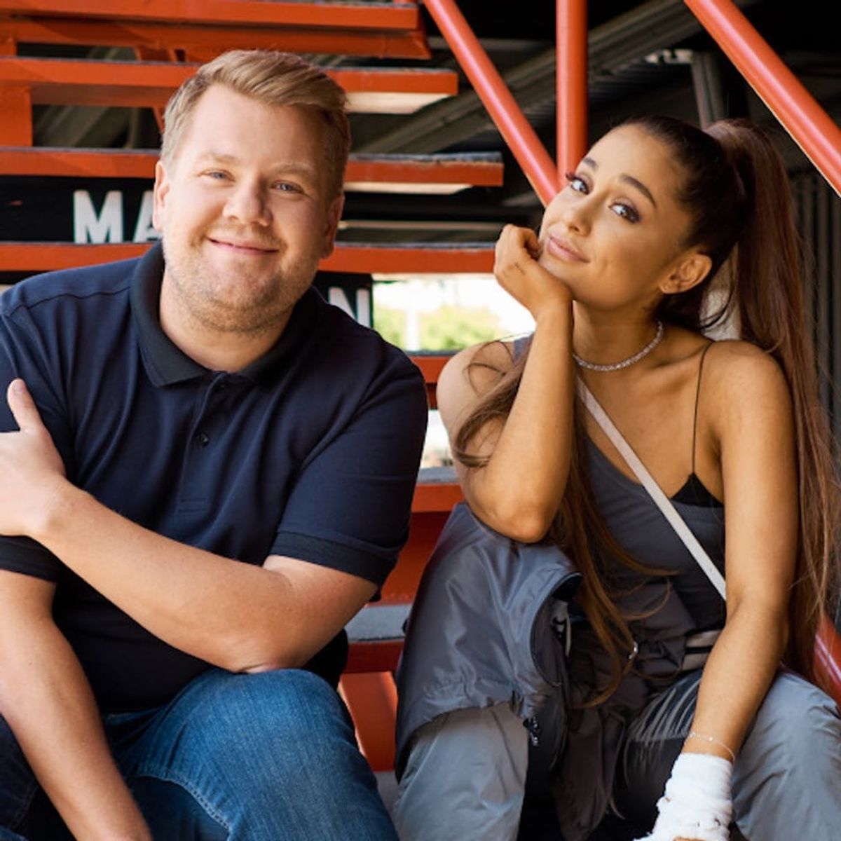 Ariana Grande and James Corden Did a Live ‘Titanic’ Musical and It’s Everything