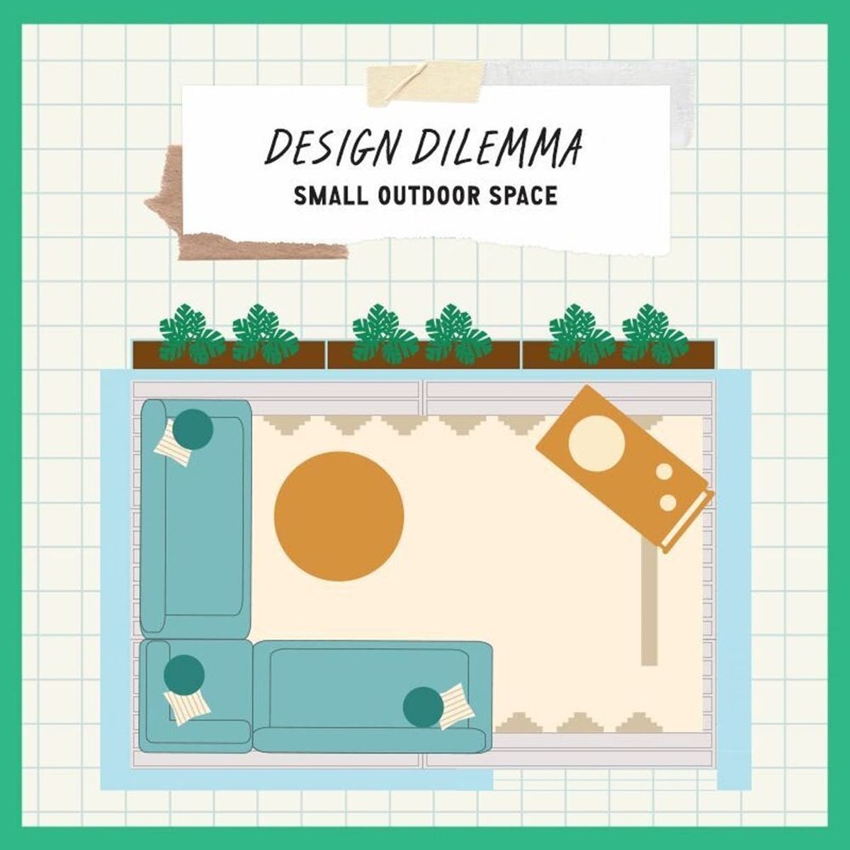 How to Style a Small Outdoor Patio