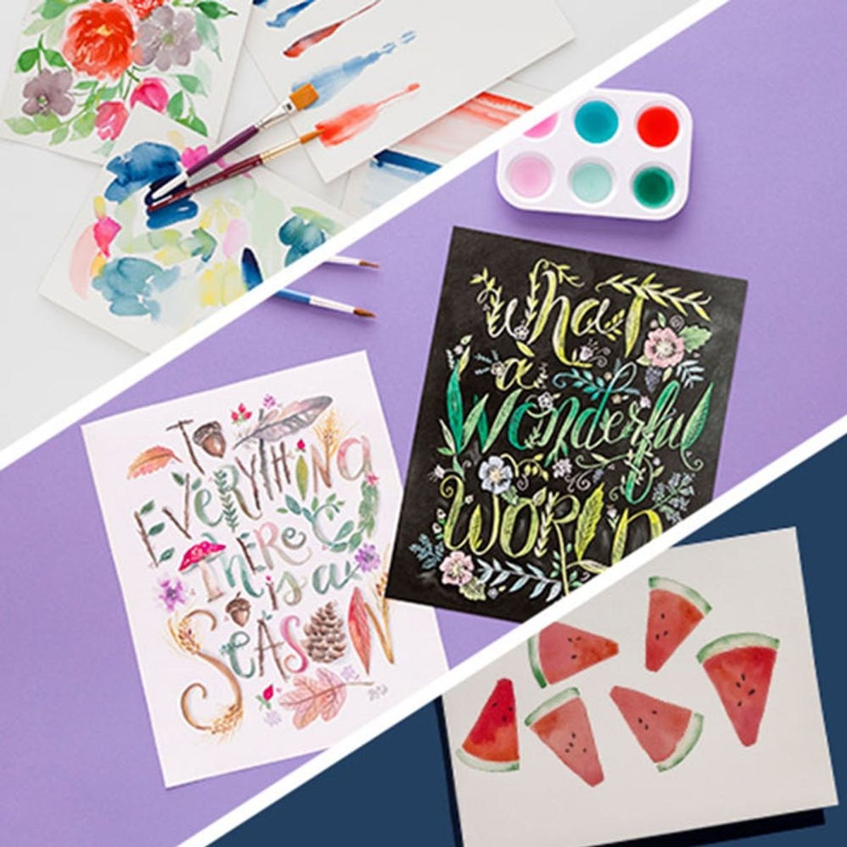 Master the Art of Watercolor with This 3-Class Bundle