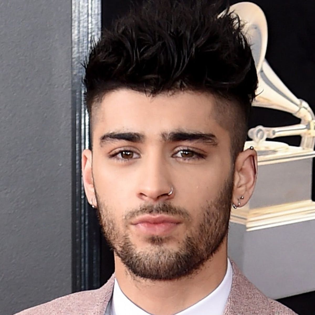 Zayn Malik Just Got a Massive Rose Tattoo… on the Back of His Head