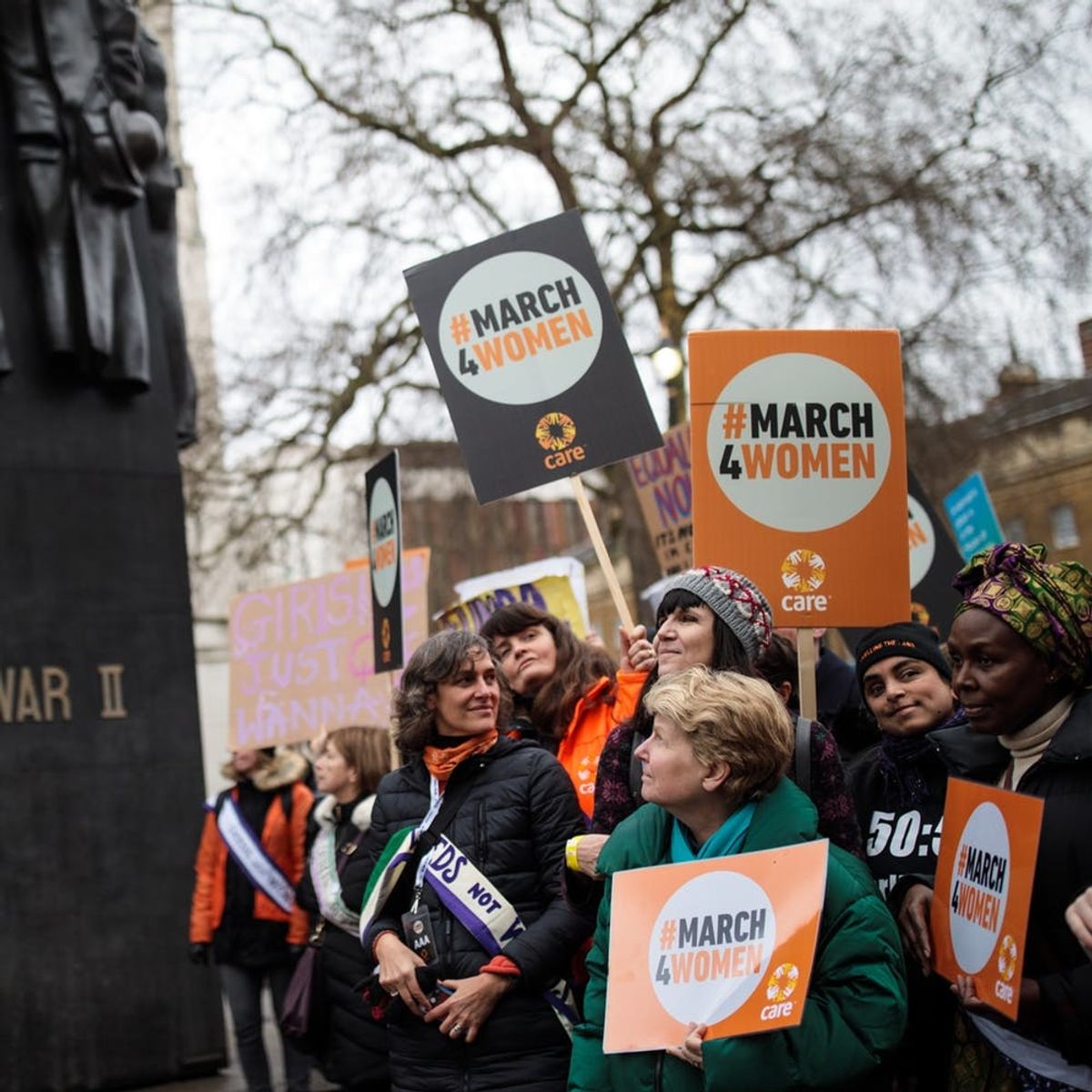 London Activists Rally to Break the “Bronze Ceiling” With This Feminist Statue