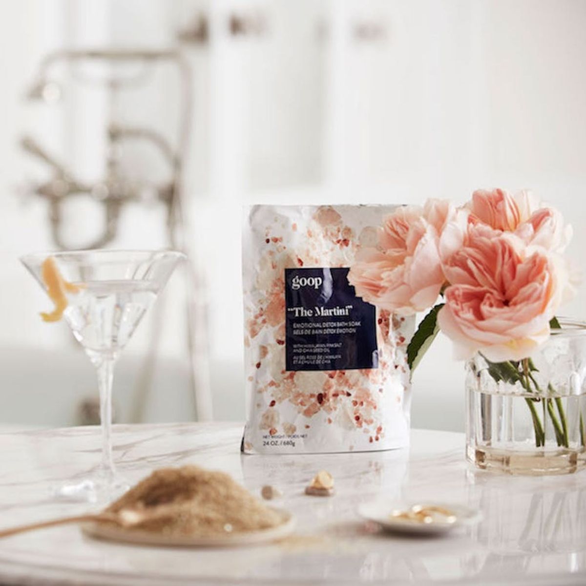 Soak Your Entire Body in goop Products With This Hotel’s Luxe Butler-Drawn Bath Service