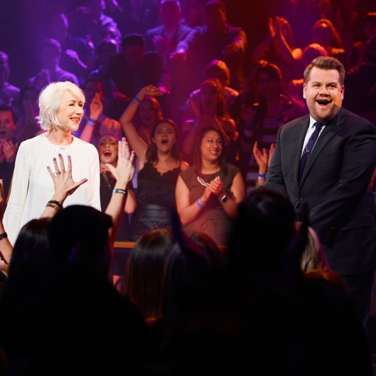 Watch Helen Mirren Destroy James Corden in a Vicious Rap Battle
