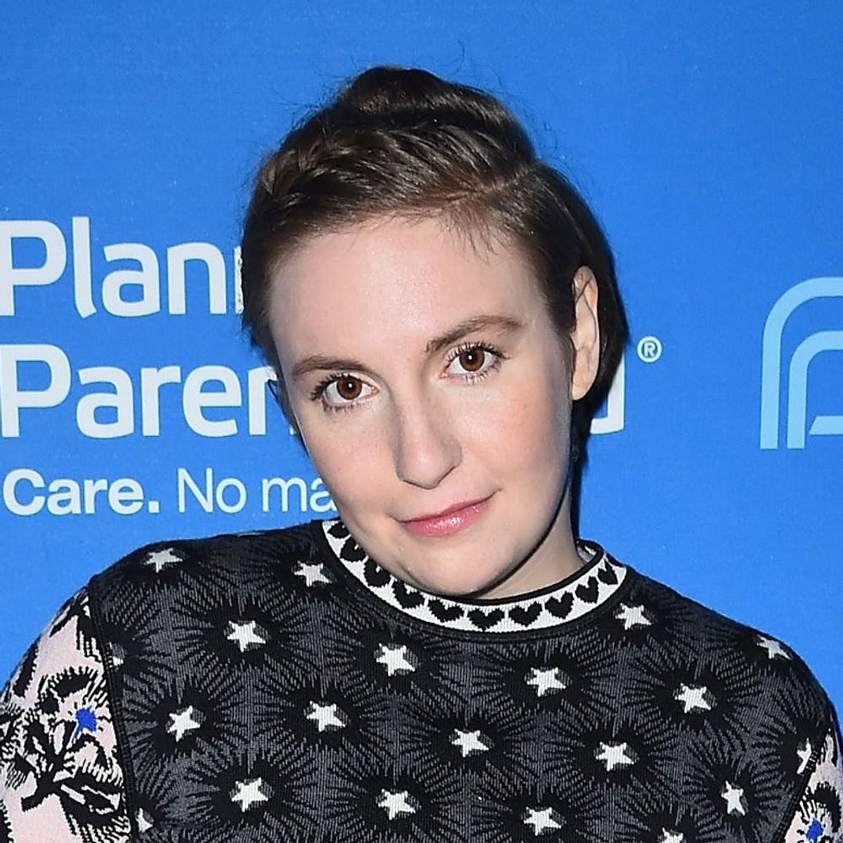 Lena Dunham Is Unrecognizable With Her Long Ombré Hair