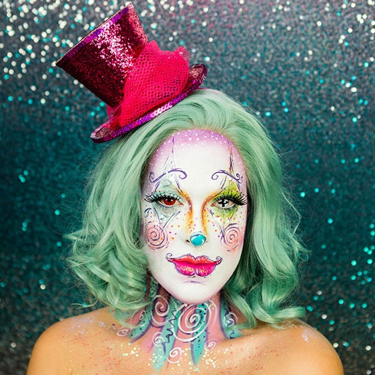 The Only Clown Costume Makeup Tutorial You Need This Halloween