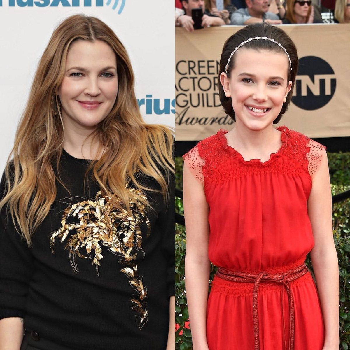 Drew Barrymore and Millie Bobby Brown Bonded Over “E.T.” and “Stranger Things”