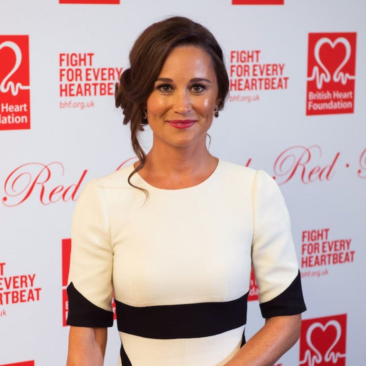 Pippa Middleton Made Her First Post-Wedding Appearance in the Most Adorable Ruffled Jumpsuit