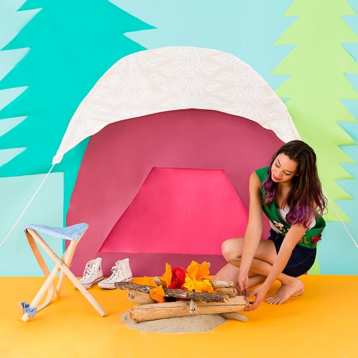 DIY This Camping Stool For Under $50