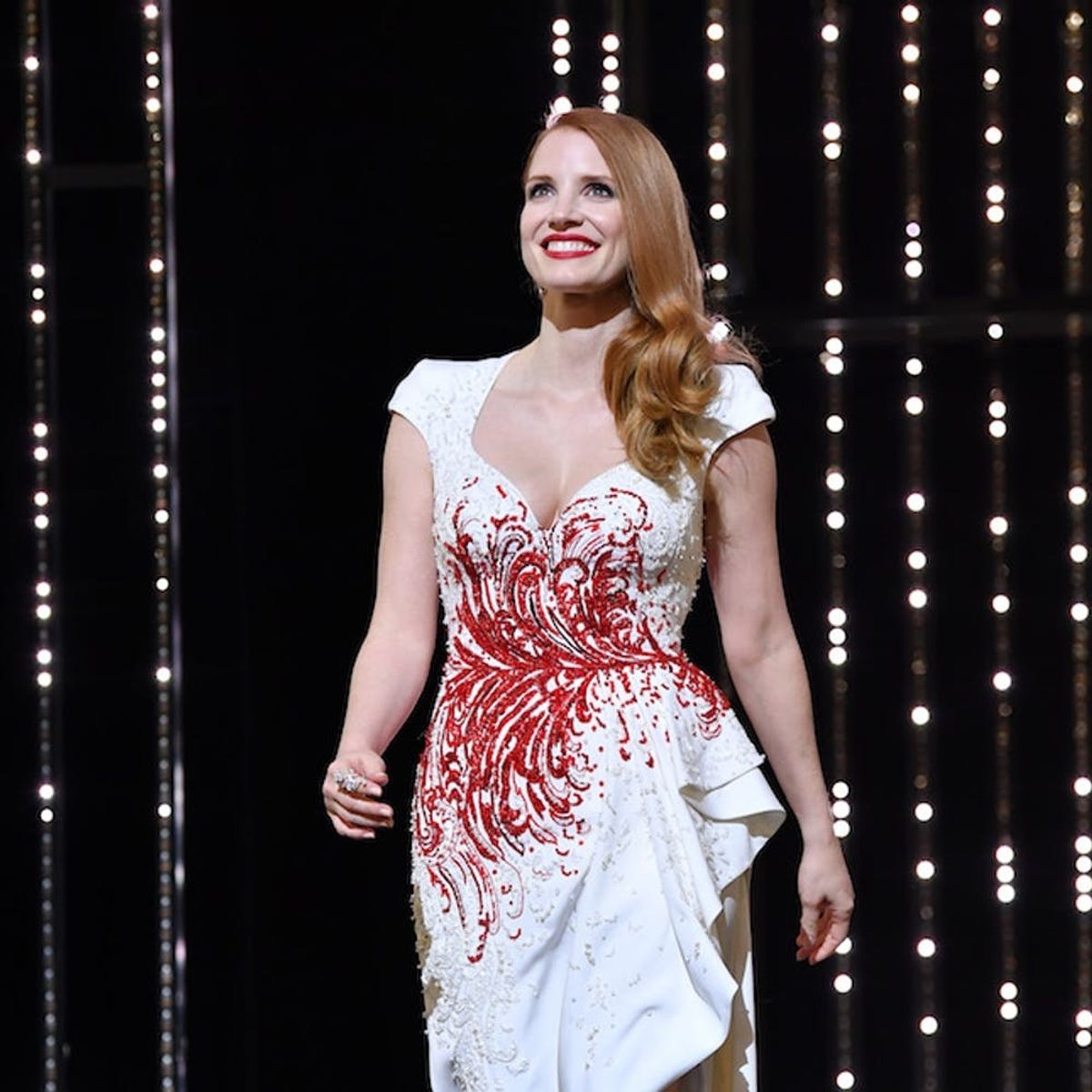 See Jessica Chastain’s Stunning Wedding Dress!