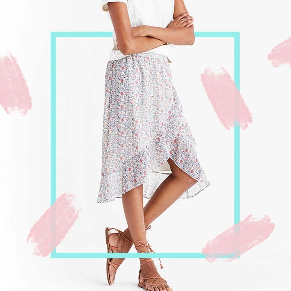 The Edit: Get the Asymmetrical Ruffle Skirt We’re Seeing Everywhere