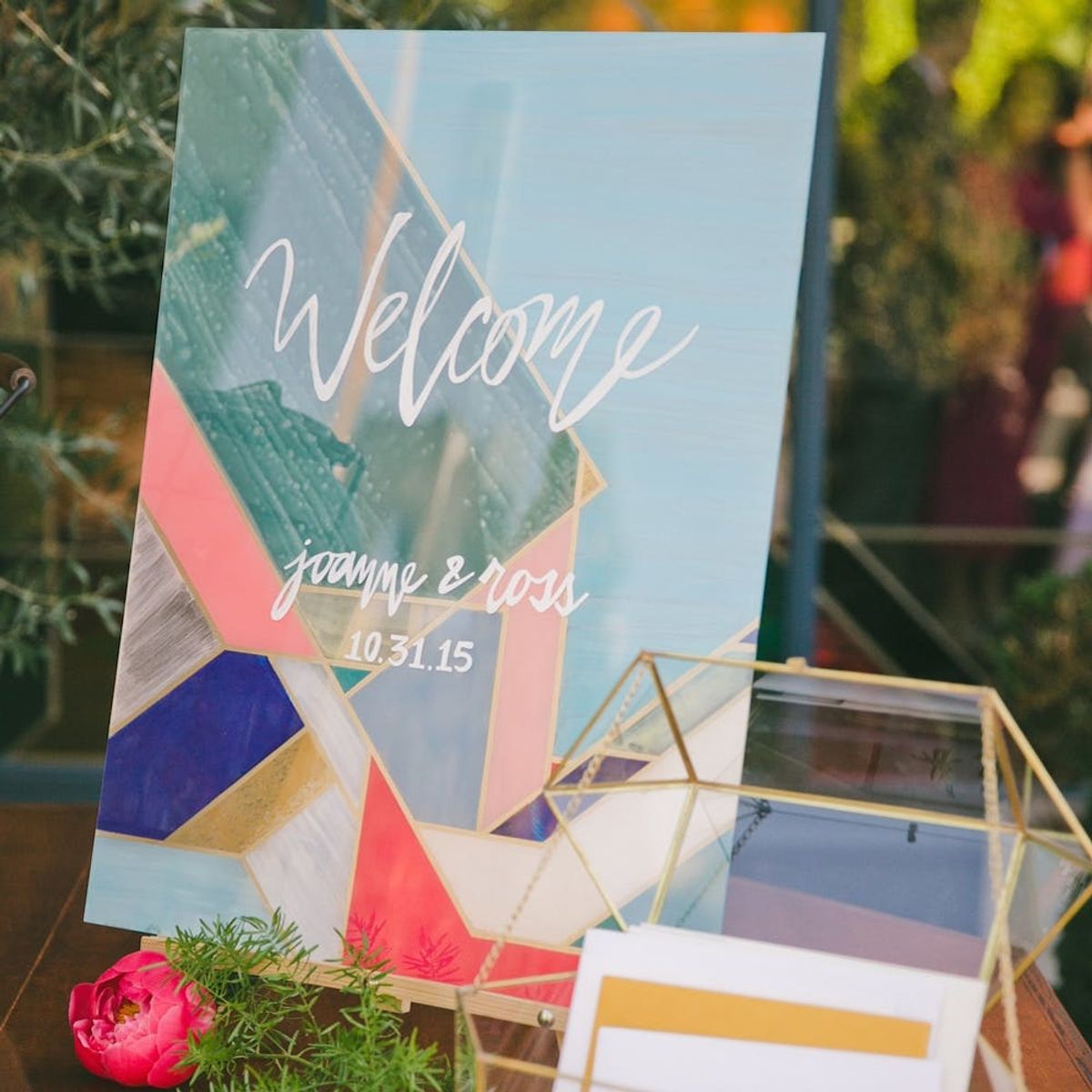 These Two Wedding Trends Are a Match Made in Pinterest Heaven