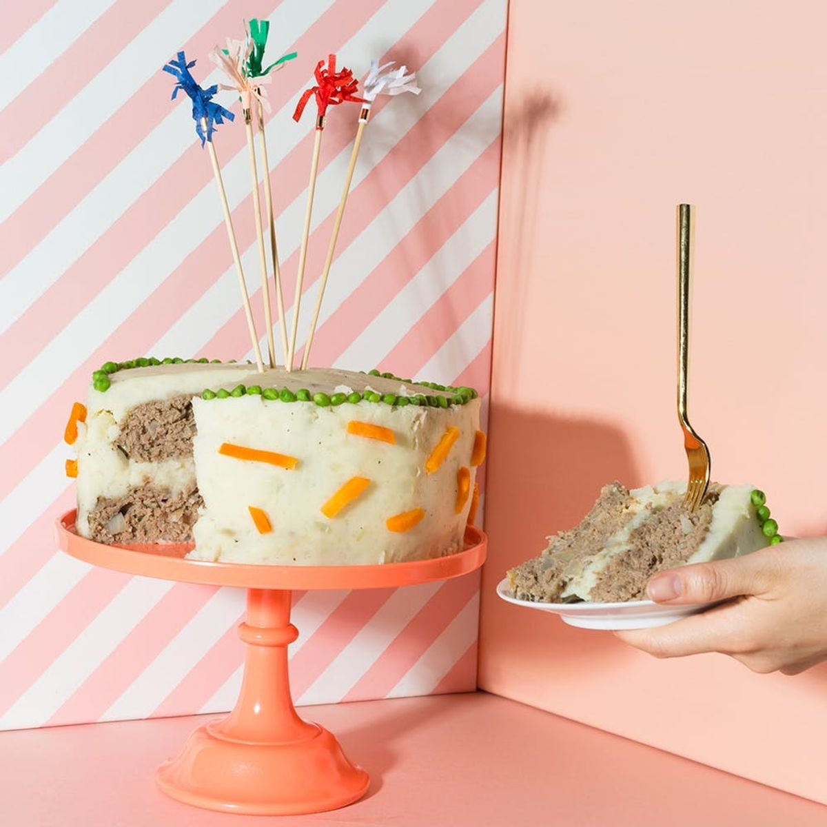 This Meatloaf Cake Recipe Is the Ultimate April Fools’ Day Prank