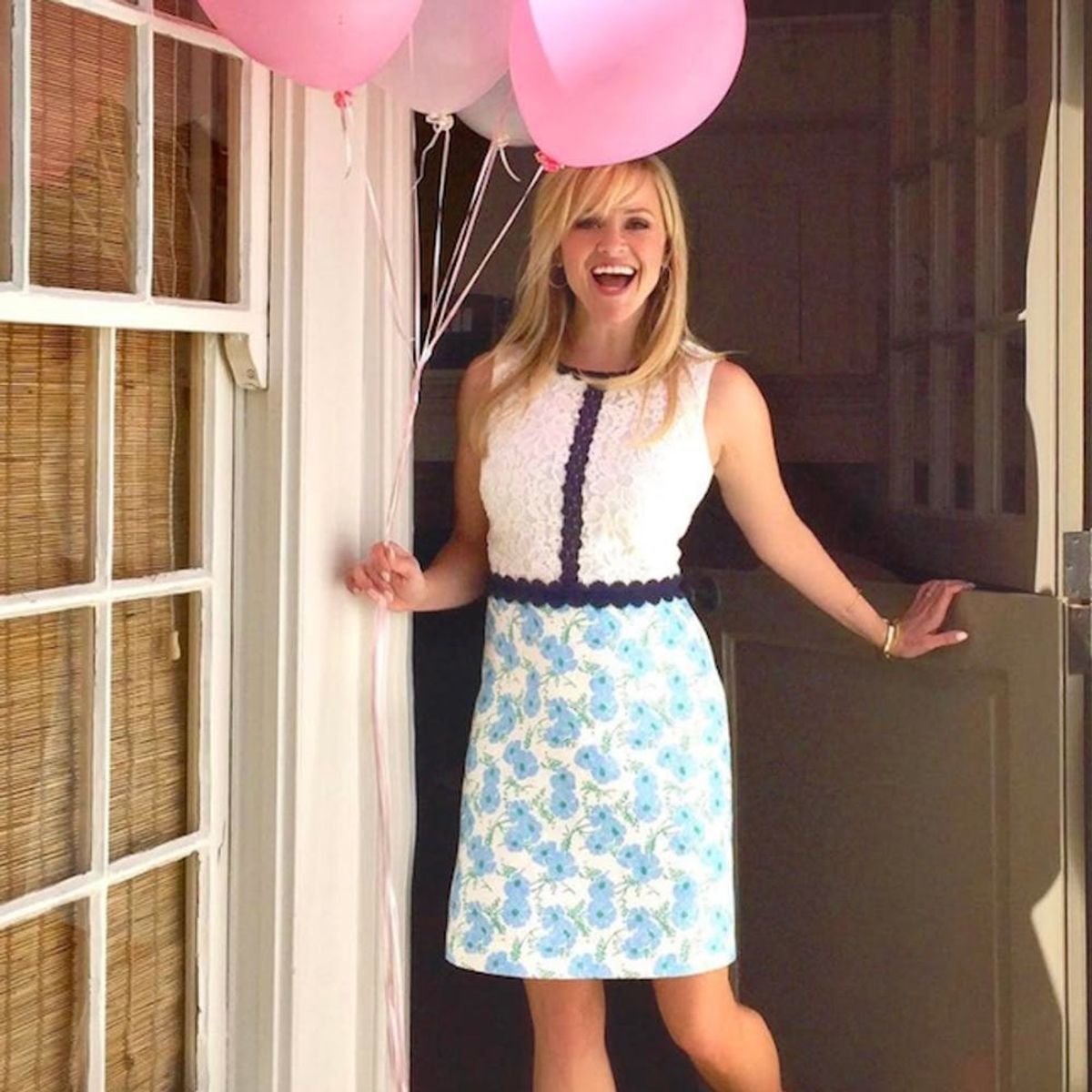 Shop Reese Witherspoon’s Custom Draper James Birthday Dress