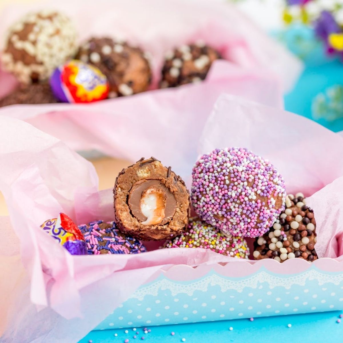 This Easter Egg Truffles Recipe Makes Creme Eggs Even BETTER!