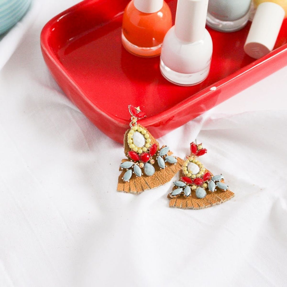 DIY Copycat: Create These Anthropologie Earrings for Next to Nothing