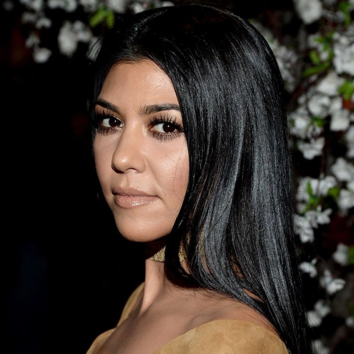 Kourtney Kardashian Looks Like a Straight-Up Genie