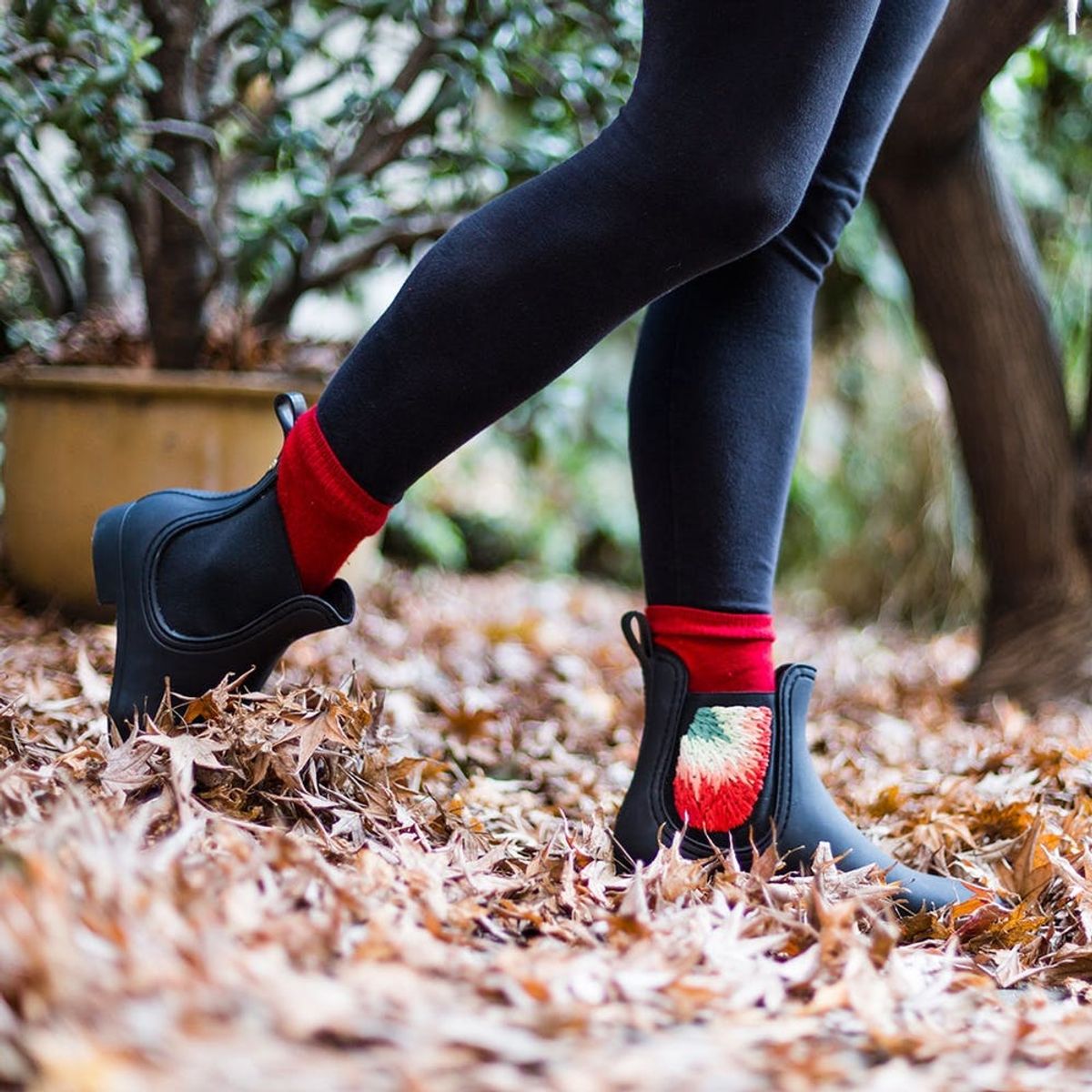 We DIY’d Rain Boots You’ll Want to Wear Indoors Too