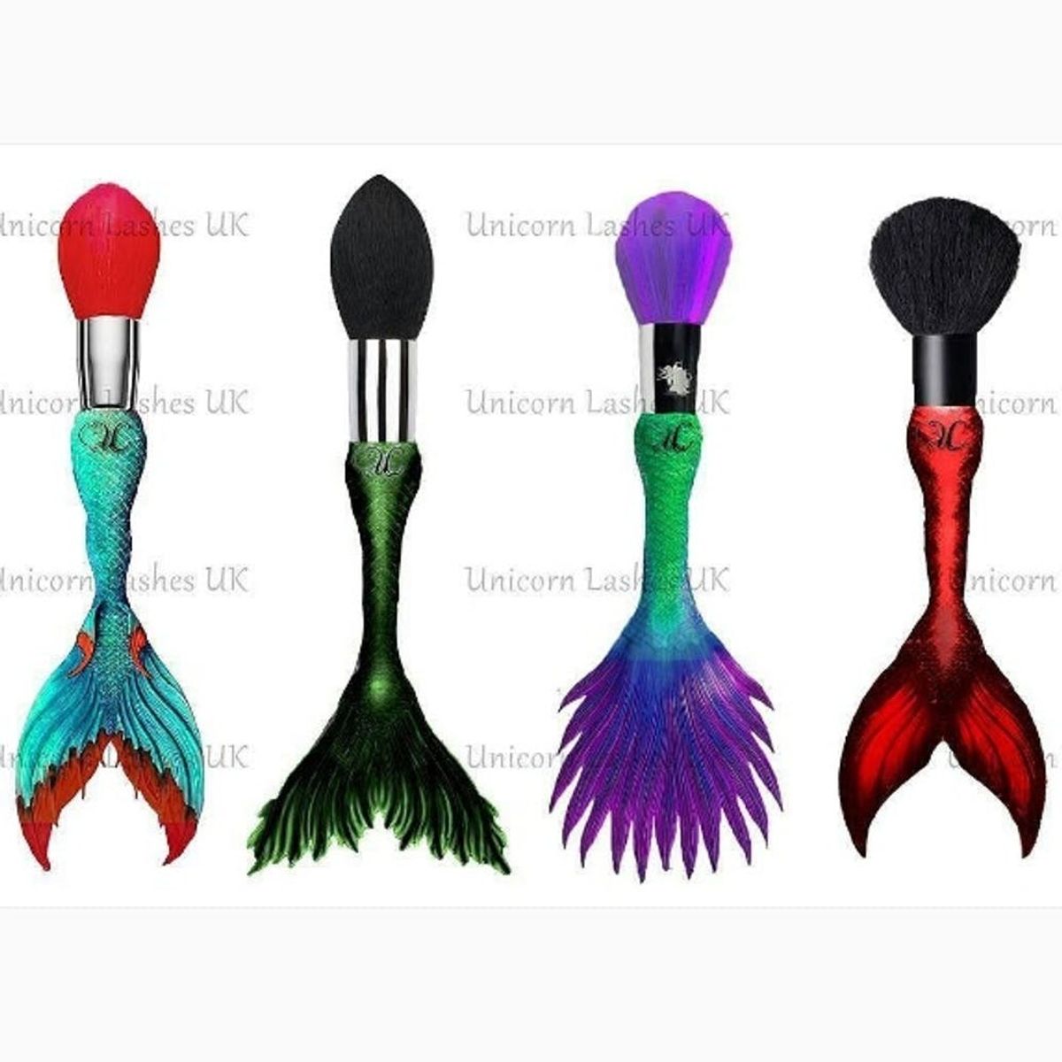 Mermaid Makeup Brushes Are 2017’s Unicorn Makeup Brushes