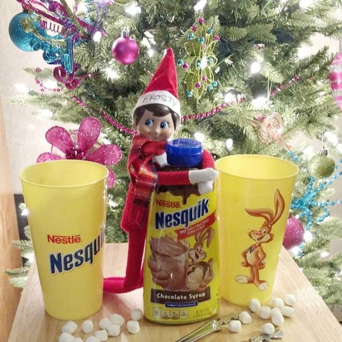 20 Elf on the Shelf Ideas from Instagram That Are Almost Too Cute to ...