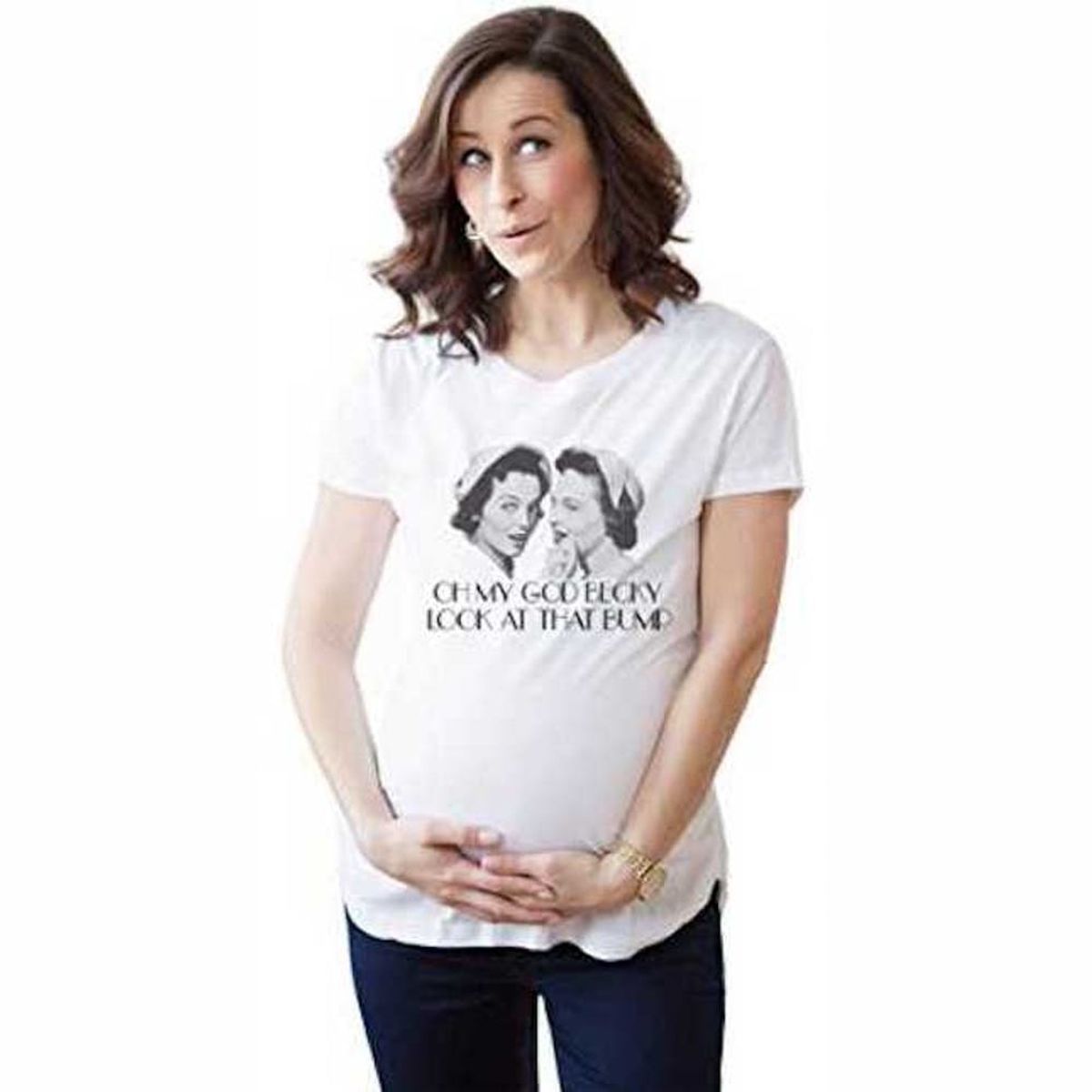 8 Hilarious Maternity Shirts to Dress Your Baby Bump