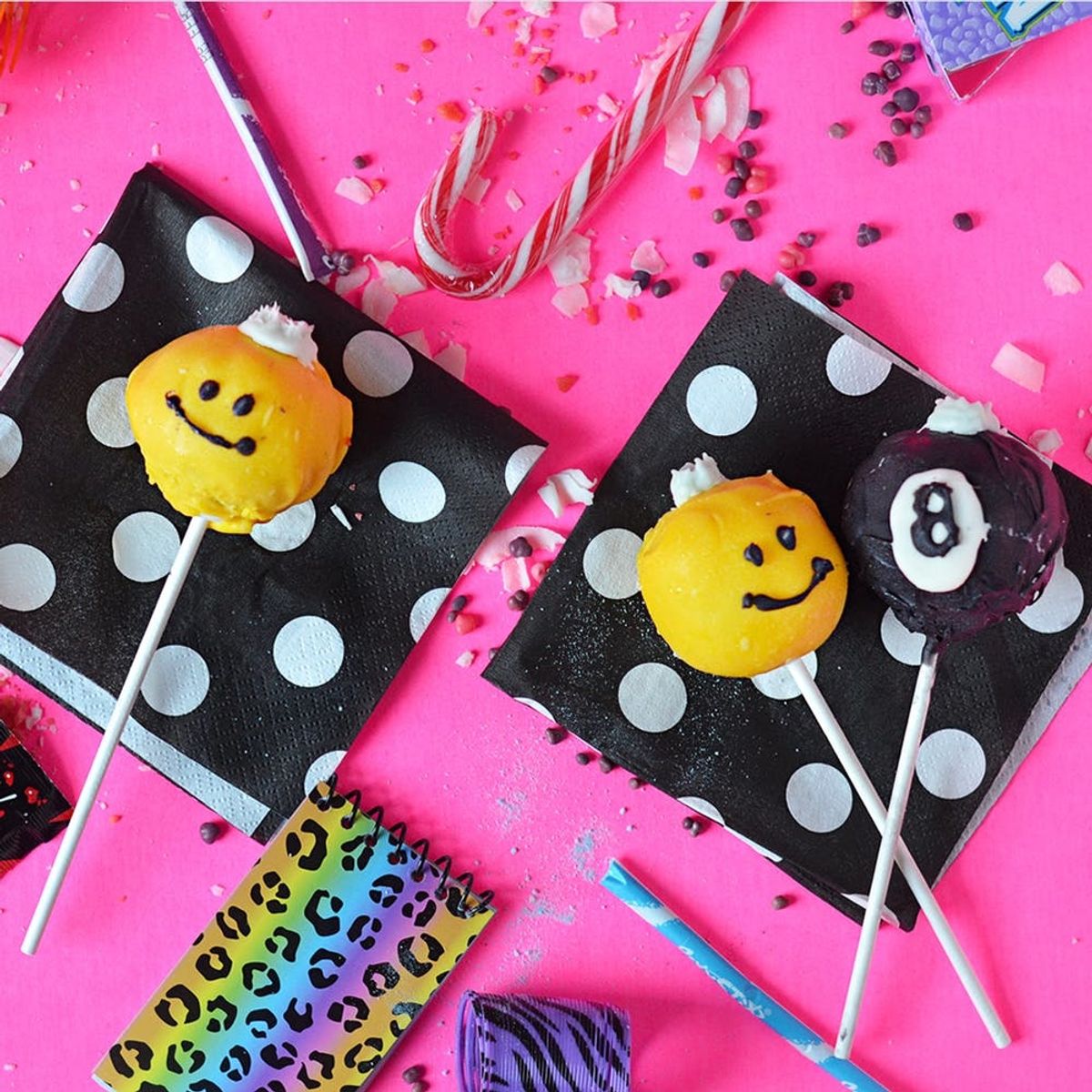 Make These Totally Rad ’90s Cake Pops Recipe for All the Nostalgia Vibes