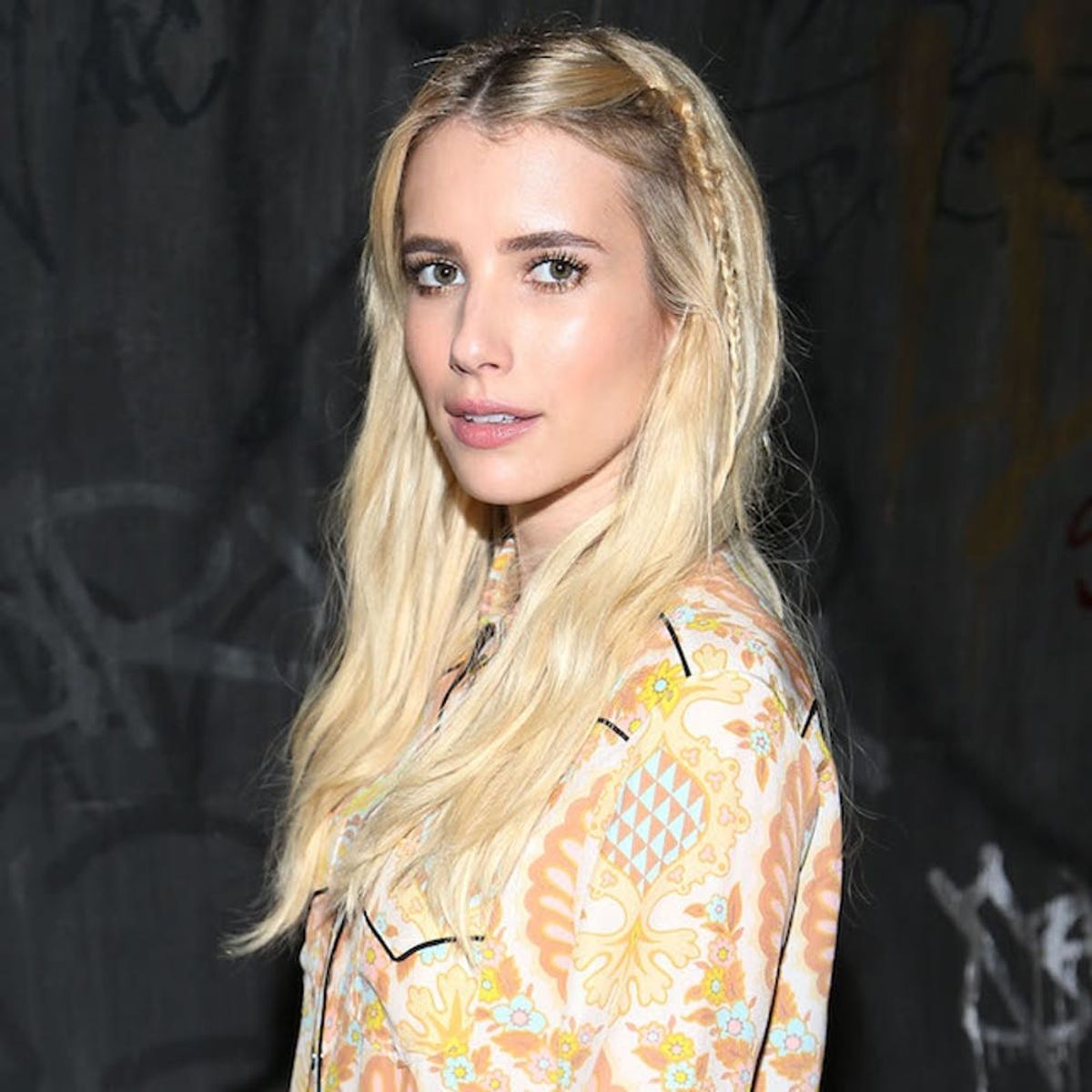 Emma Roberts Cold Shoulder Sweater Is the Upgraded Trend for Fall