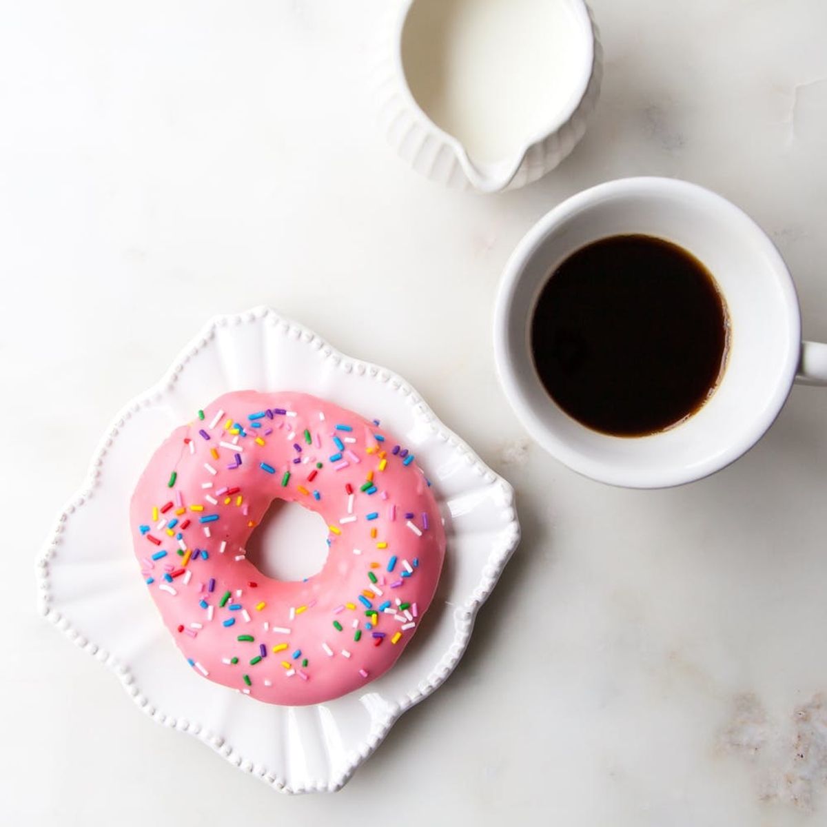 Coffee-Filled Cream Puff Donuts for National Dessert Day!