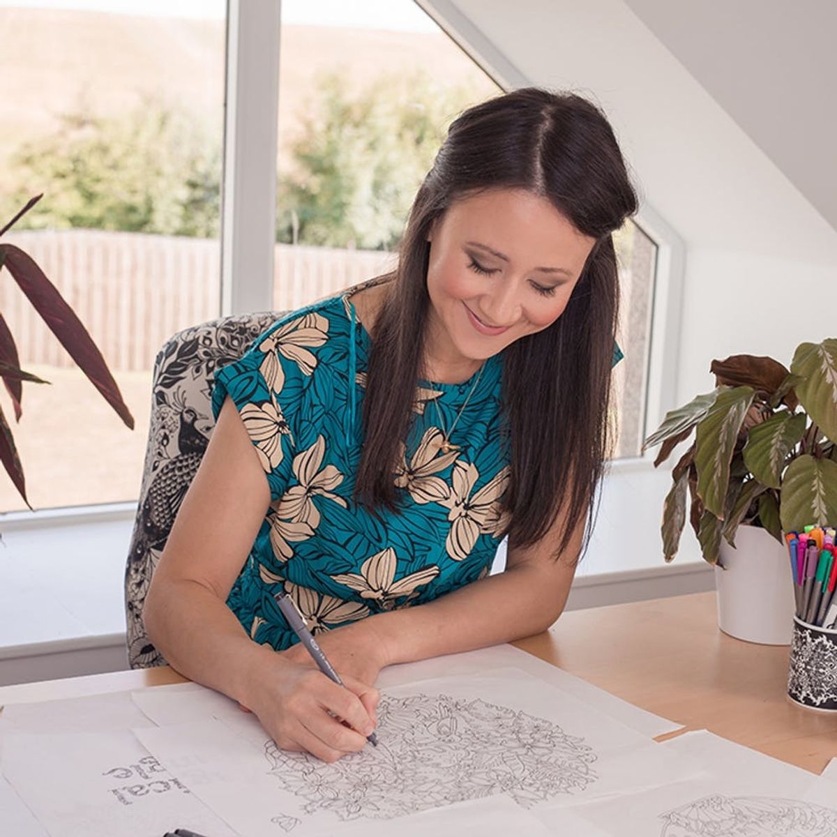 Meet Johanna Basford, the Woman Who Started the Adult Coloring Movement