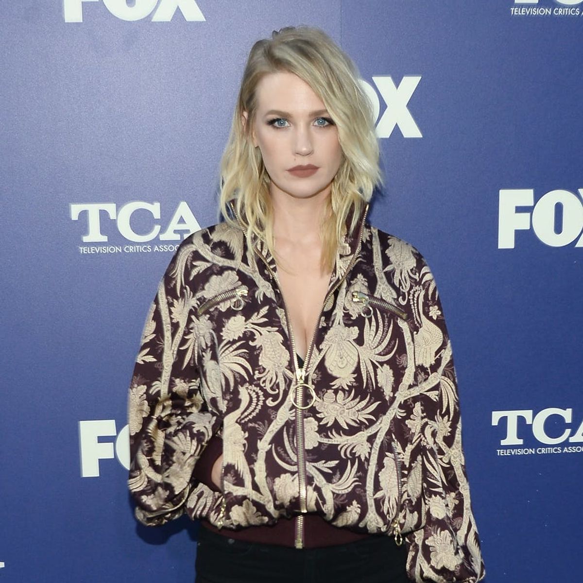 January Jones Has Words for Ex-Boyfriend Ashton Kutcher