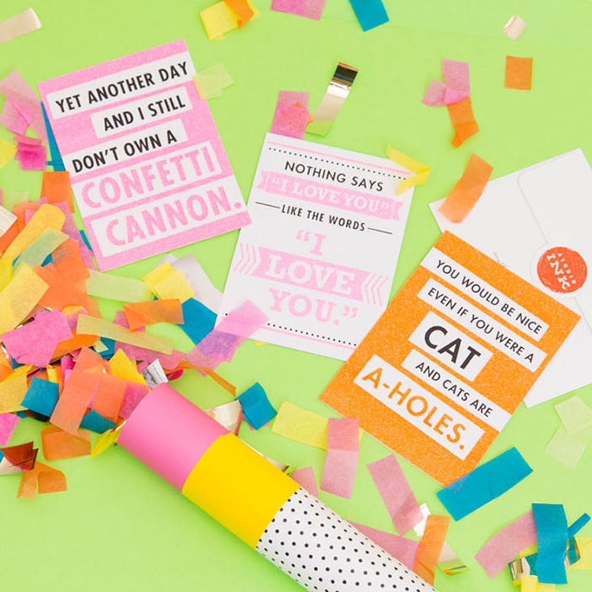 Dreams Do Come True — You CAN Own (and Make!) a Confetti Cannon