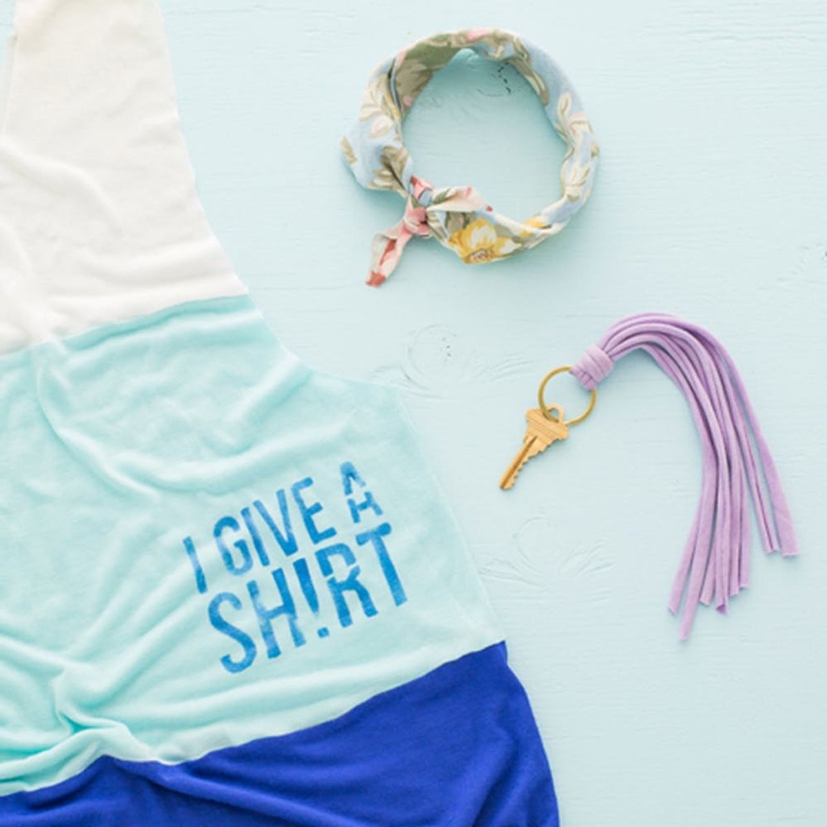 3 No-Sew Accessories to Make from Your Local Thrift Shop Tees