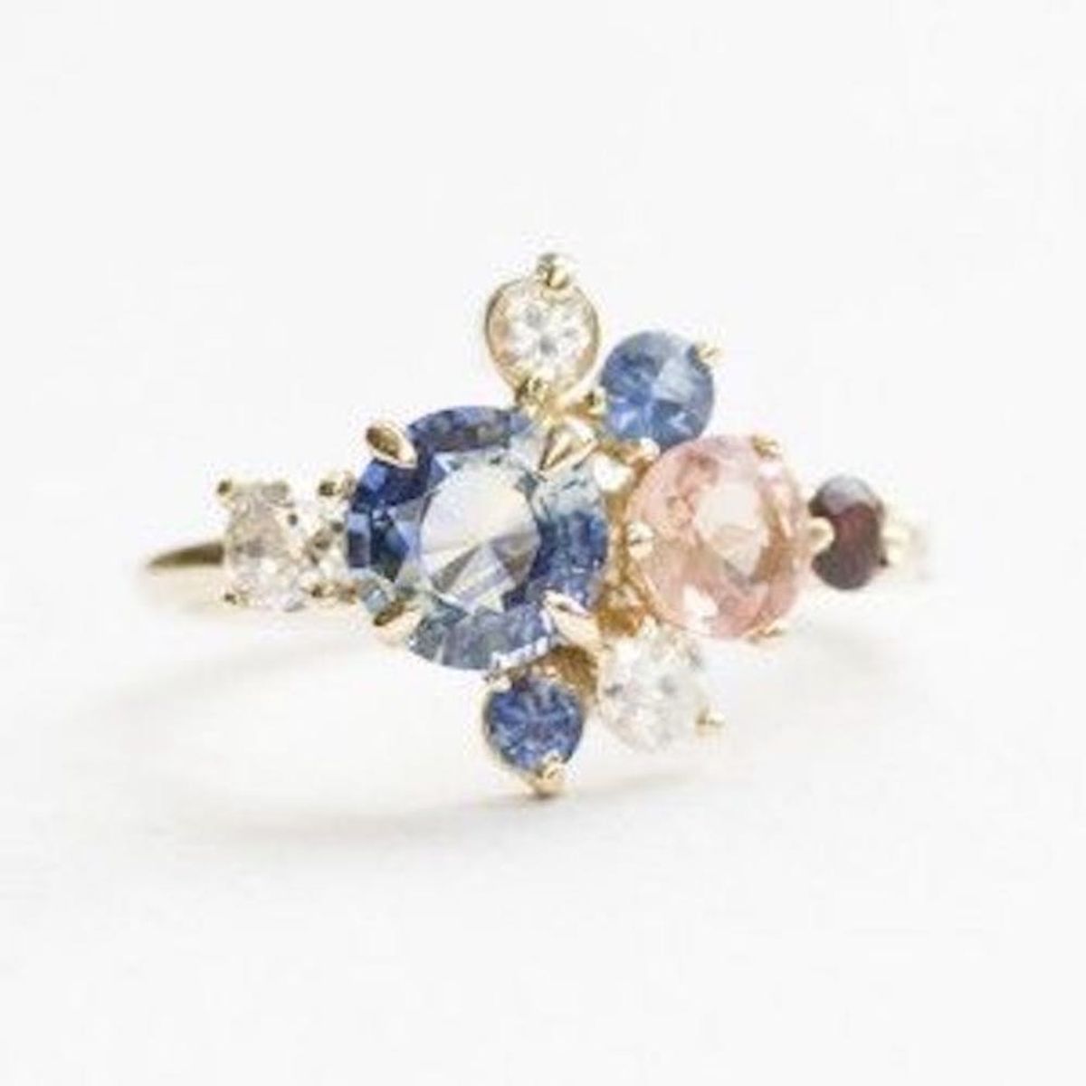 12 Diamond Cluster Engagement Rings So Chic, You Might Buy One for Yourself