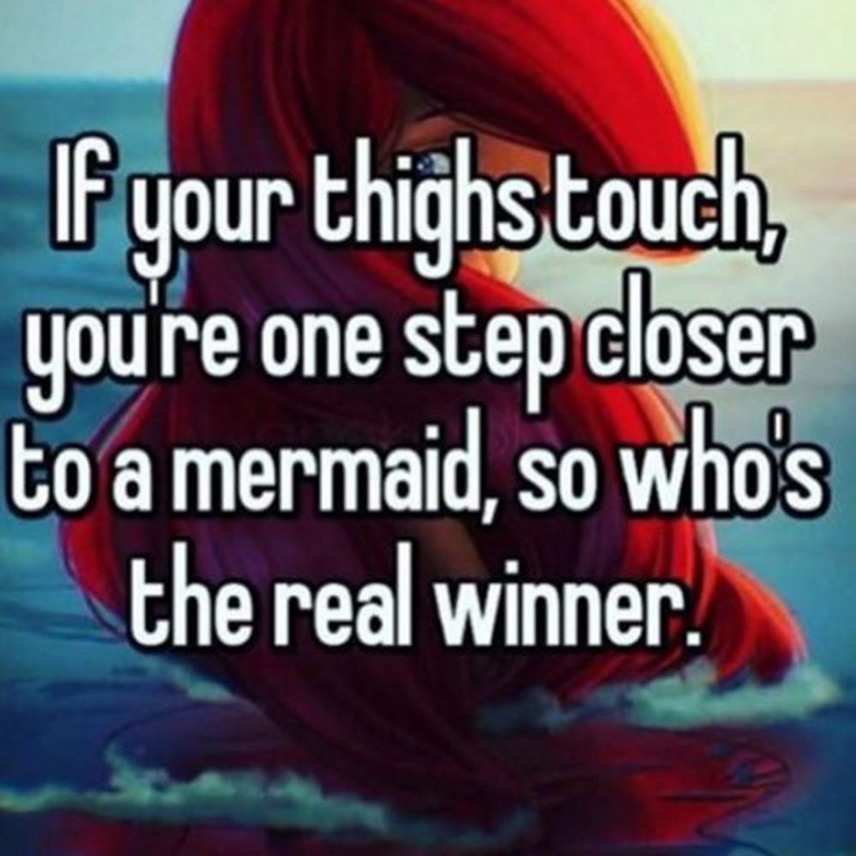 #MermaidThighs Is the Newest Body-Positive Movement