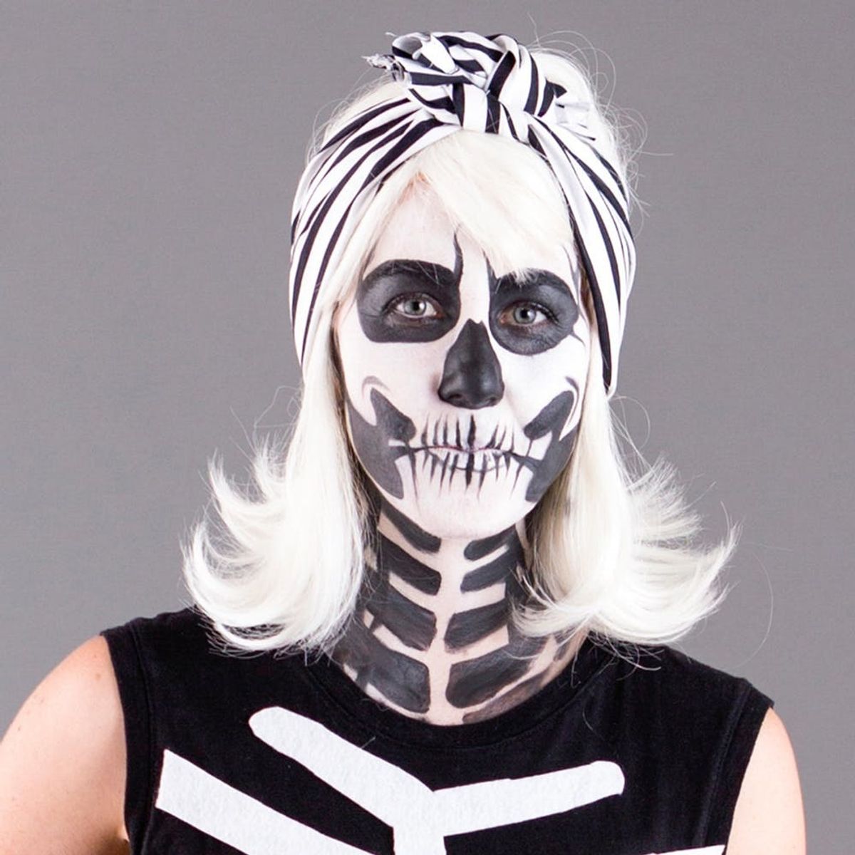 How to Make a Bombshell Skeleton Costume