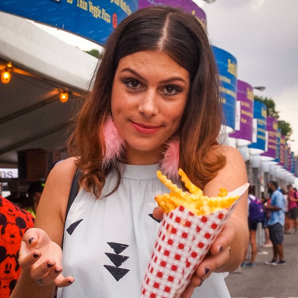We Ate Our Way Through Lollapalooza With Performer Frankie