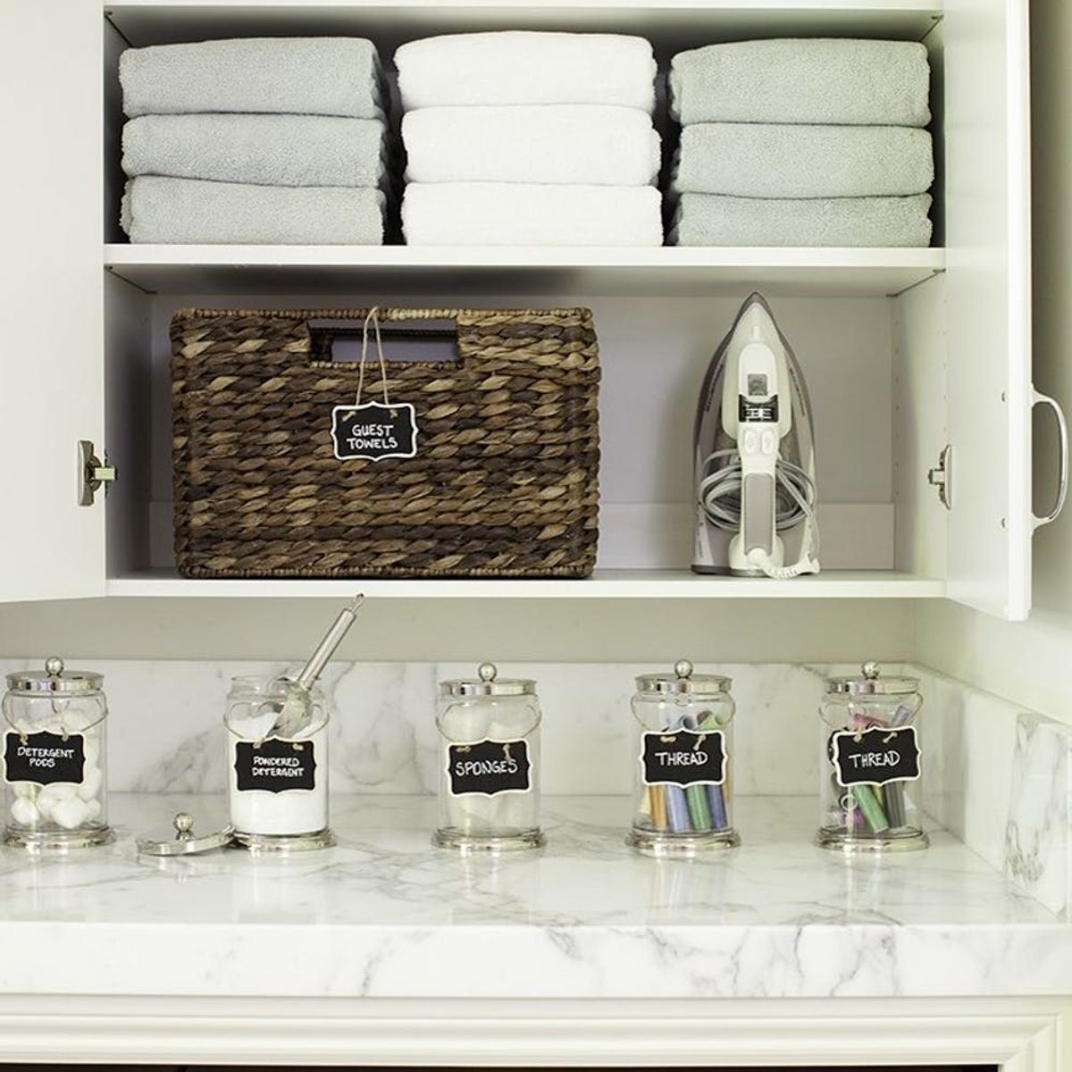 15 Awesome Storage Ideas for Small Laundry Spaces