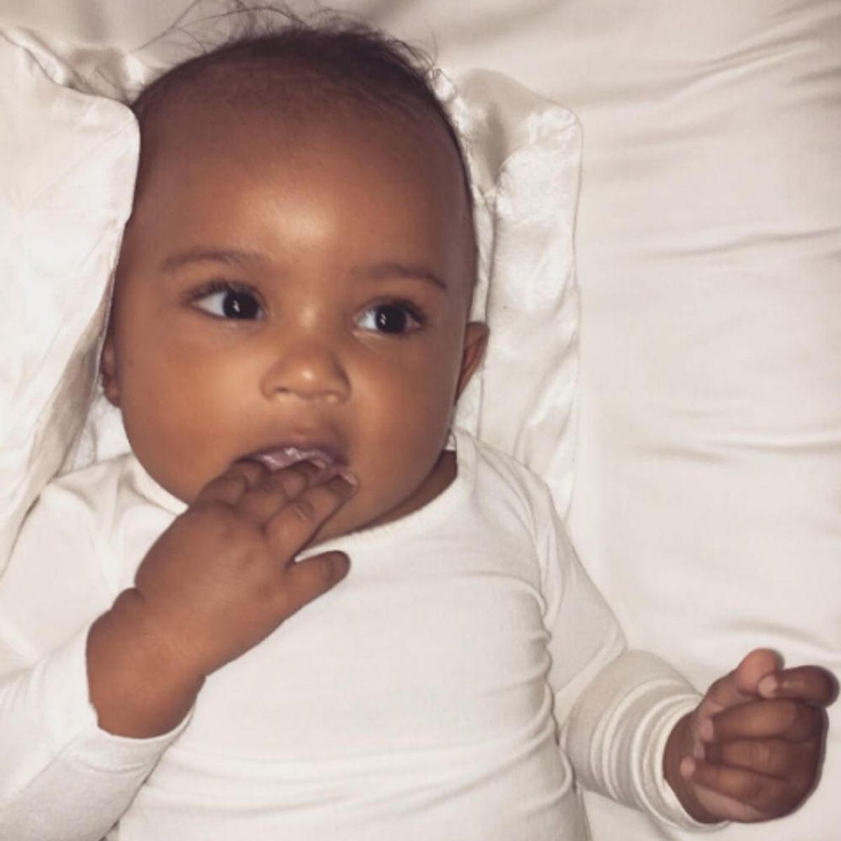 Baby Saint Has Said His 1st Word… and Kim Is Disappointed