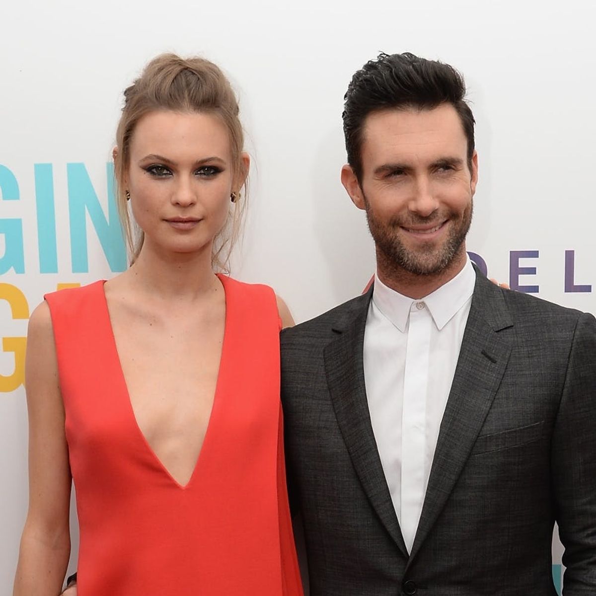 Adam Levine Instagrams a Semi-Nude Baby Bump Pic of Wife Behati Prinsloo