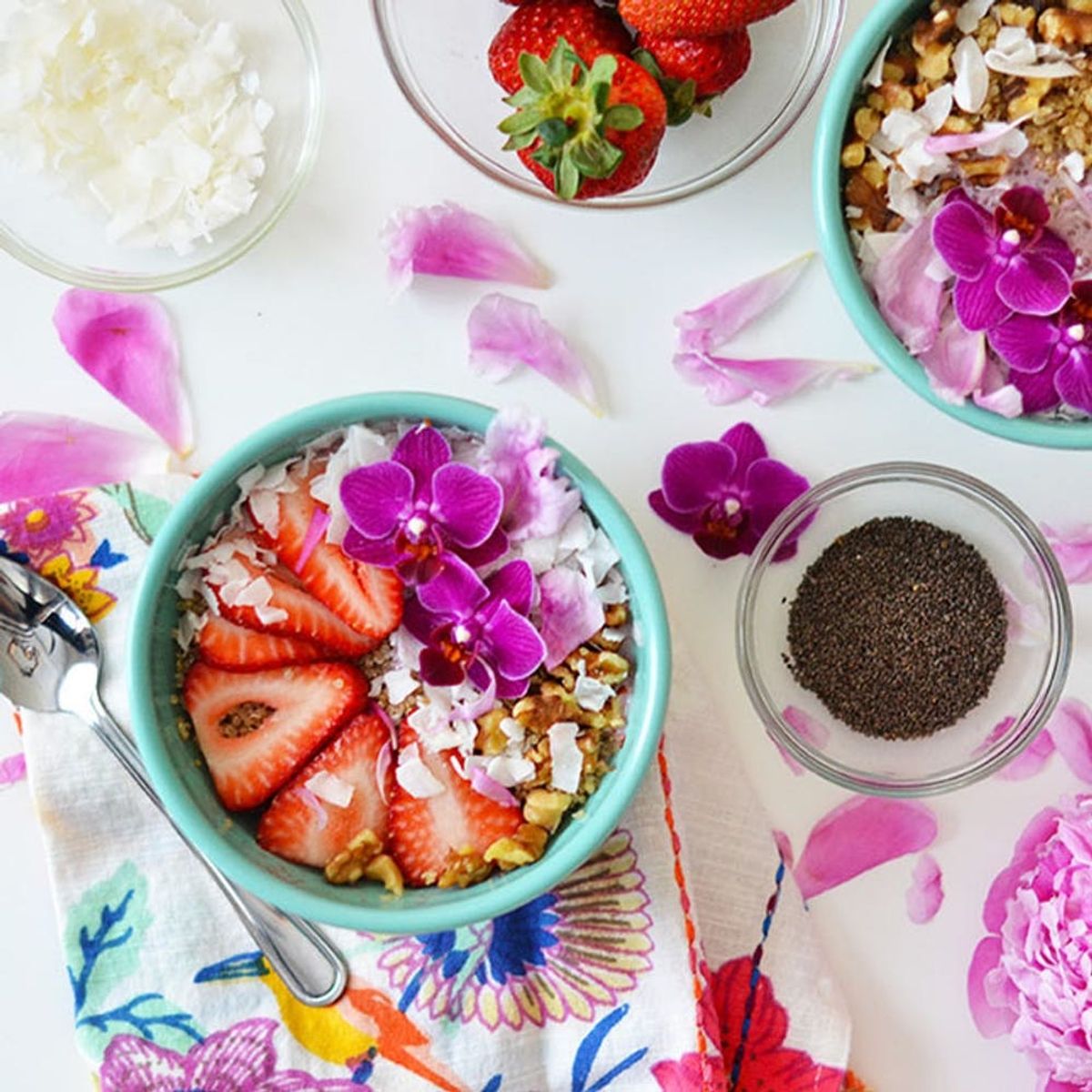 Give Your Bod a Power Boost With This Strawberry Chia Quinoa Bowl