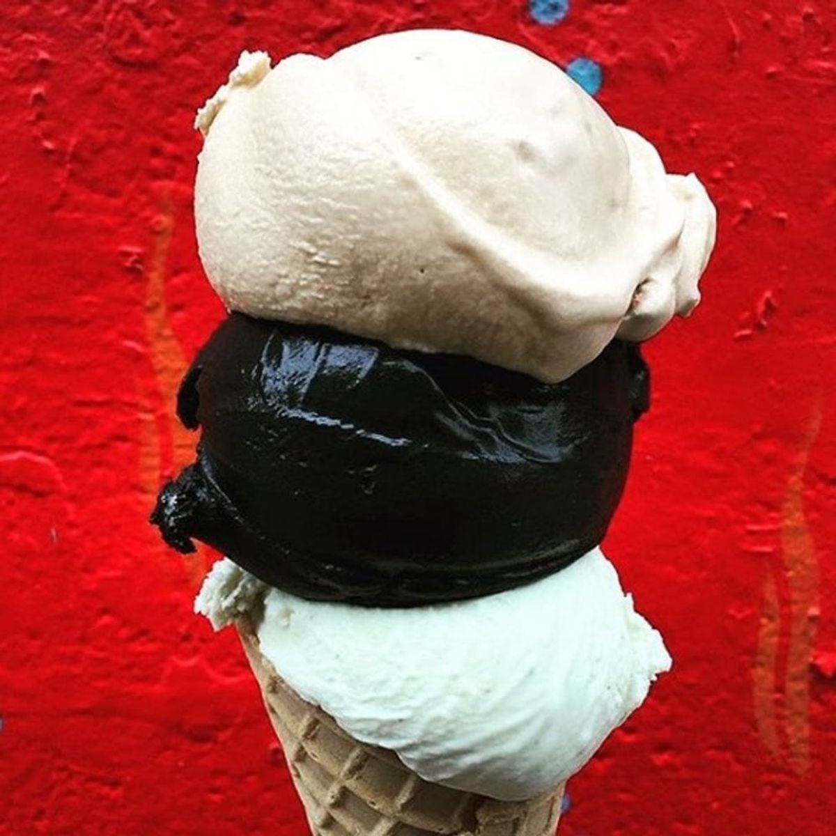 Jet Black Ice Cream Is the New Anti-Rainbow Food Trend