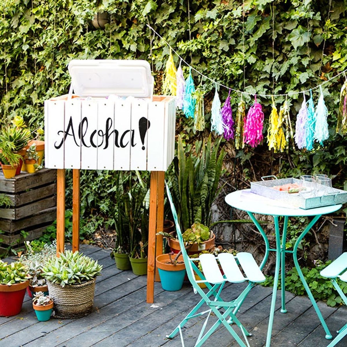Build This Cooler Box for Your Backyard Patio