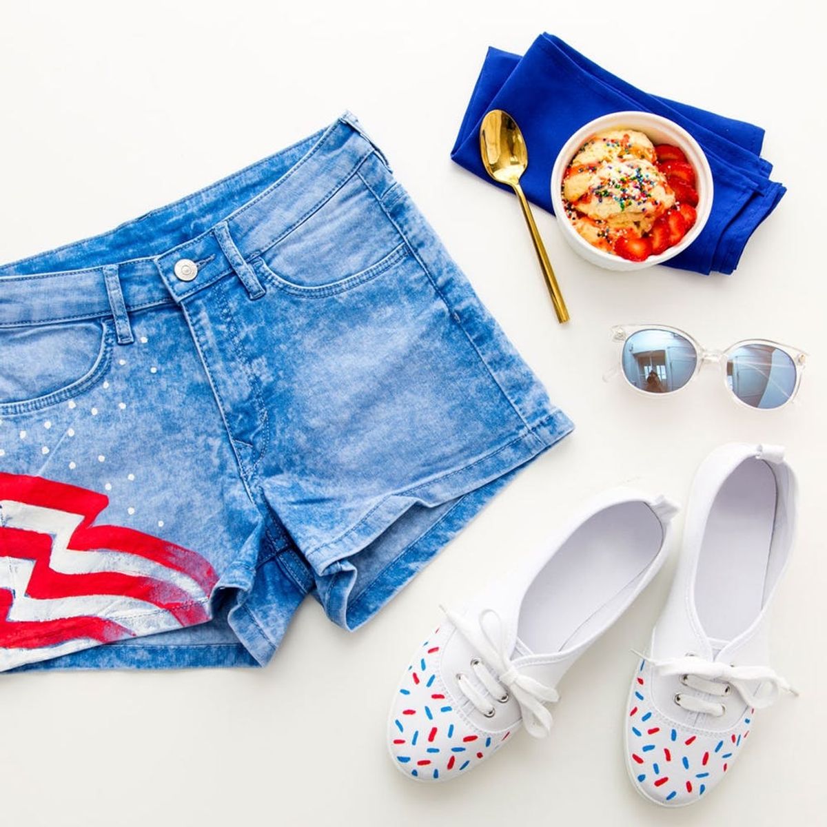 Upgrade Inexpensive Shorts and Shoes for Memorial Day