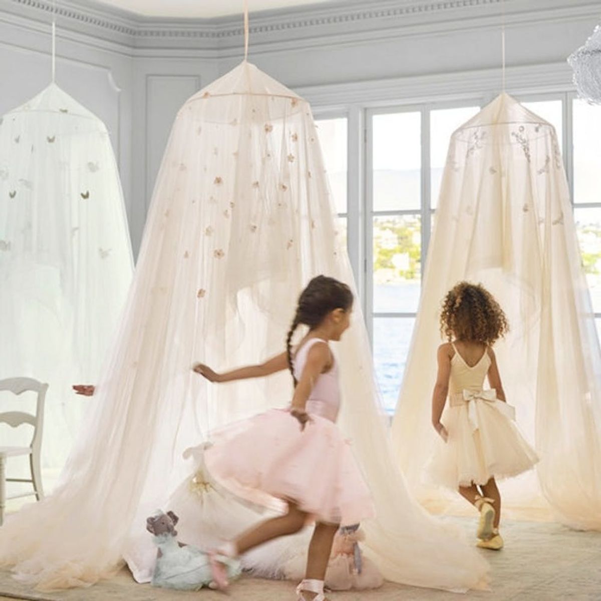 This PB Kids + Monique Lhuillier Collab = Seriously Dreamy Kids Room Decor