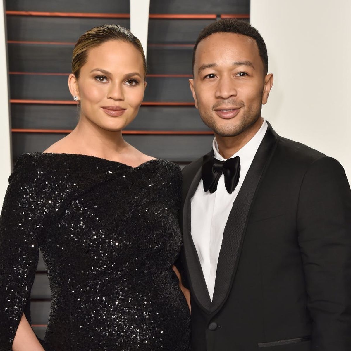 Chrissy Teigen + John Legend Had the BEST NIGHT EVER at Jessica Alba’s Surprise Party