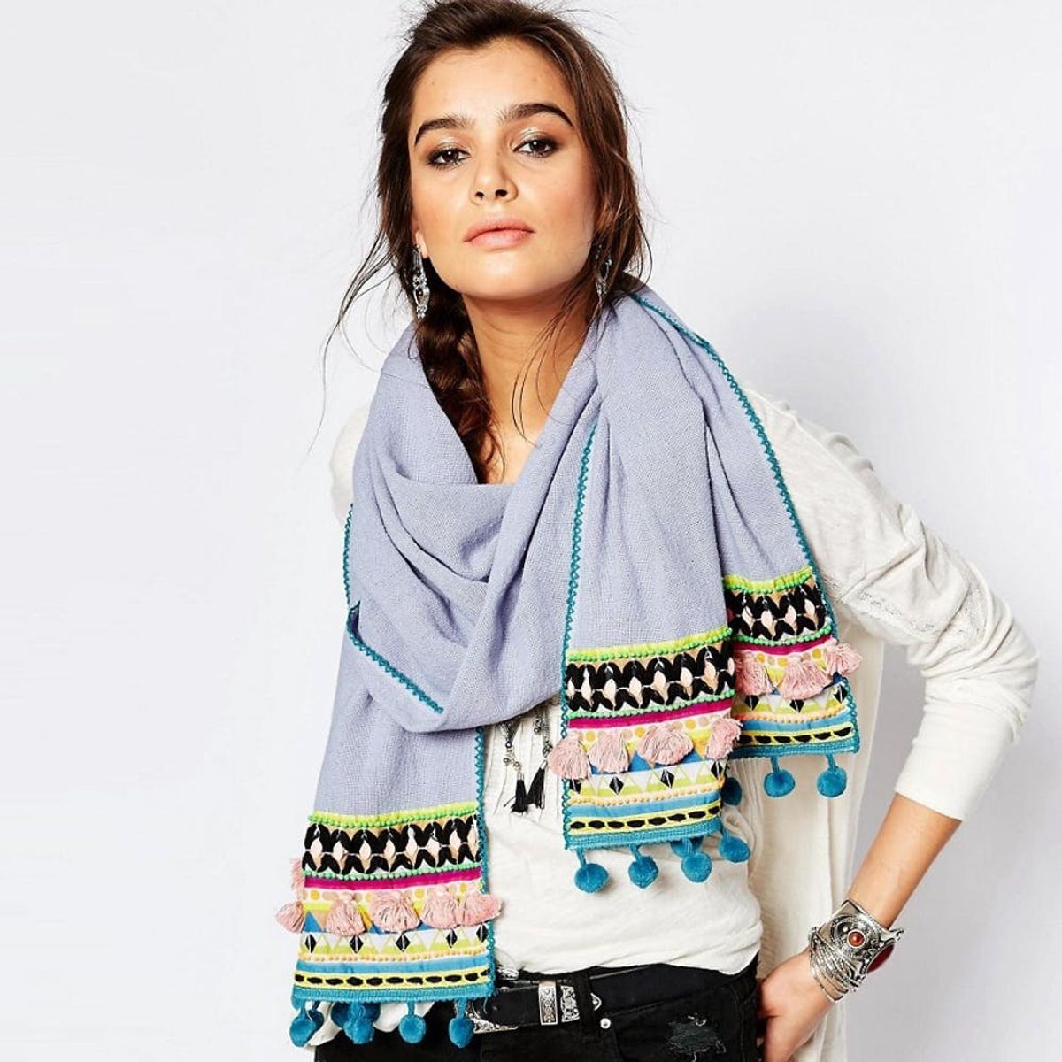 22 Colorful Ways to Wear Pom-Poms This Season