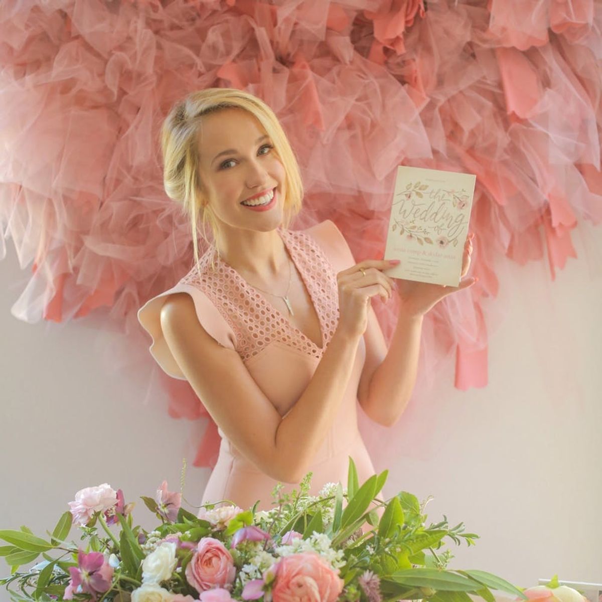 Get a Behind-the-Scenes Look at This Pitch Perfect Star’s Wedding Planning