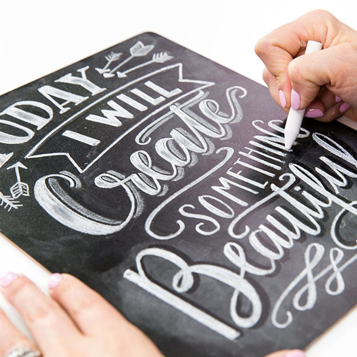 Learn How to Hand Letter With Your Favorite Childhood Writing Tool